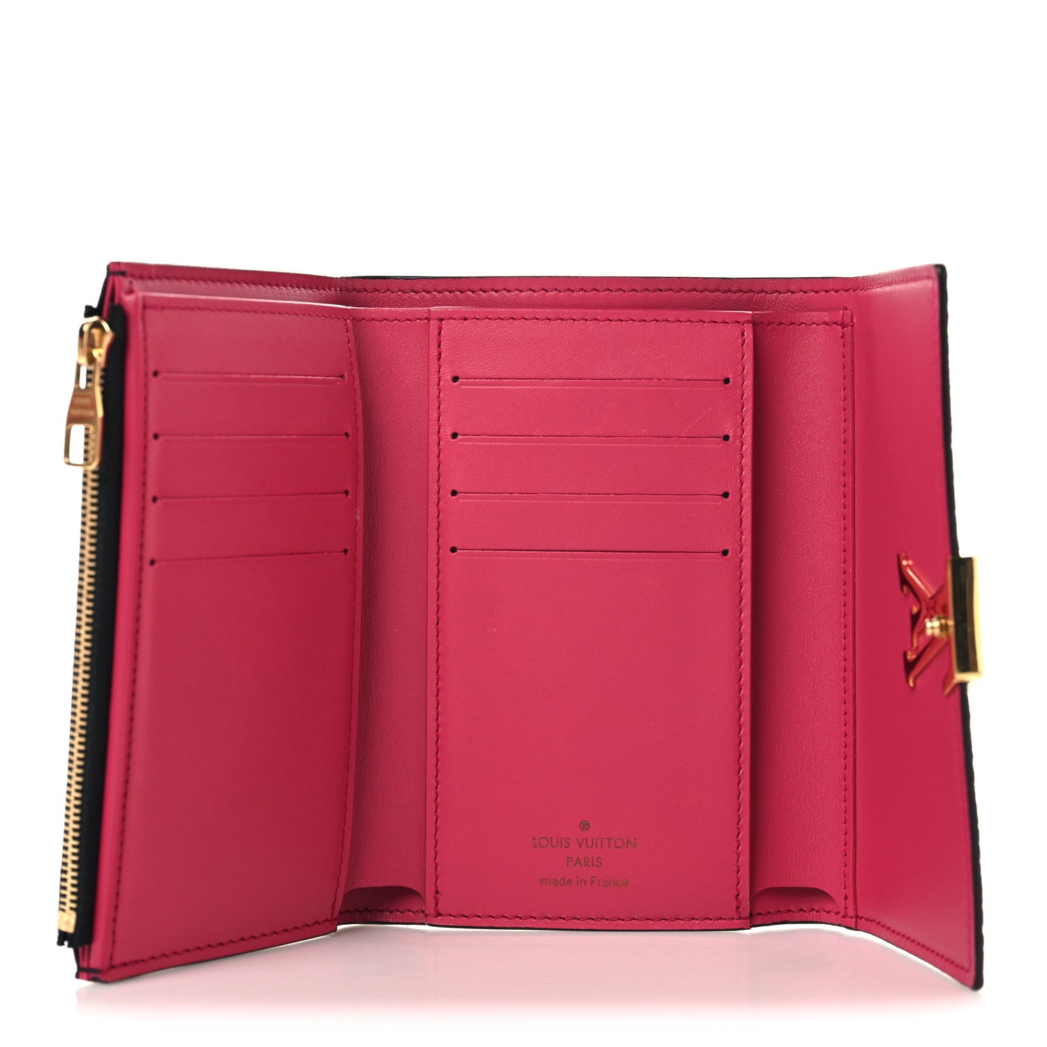 Louis Vuitton Taurillon Capucines Compact Wallet Black 5 of 6