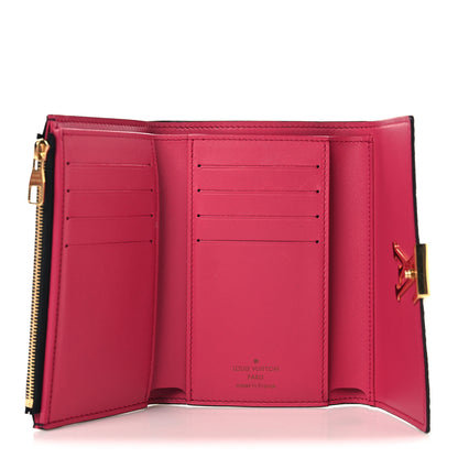 Louis Vuitton Taurillon Capucines Compact Wallet Black 5 of 6
