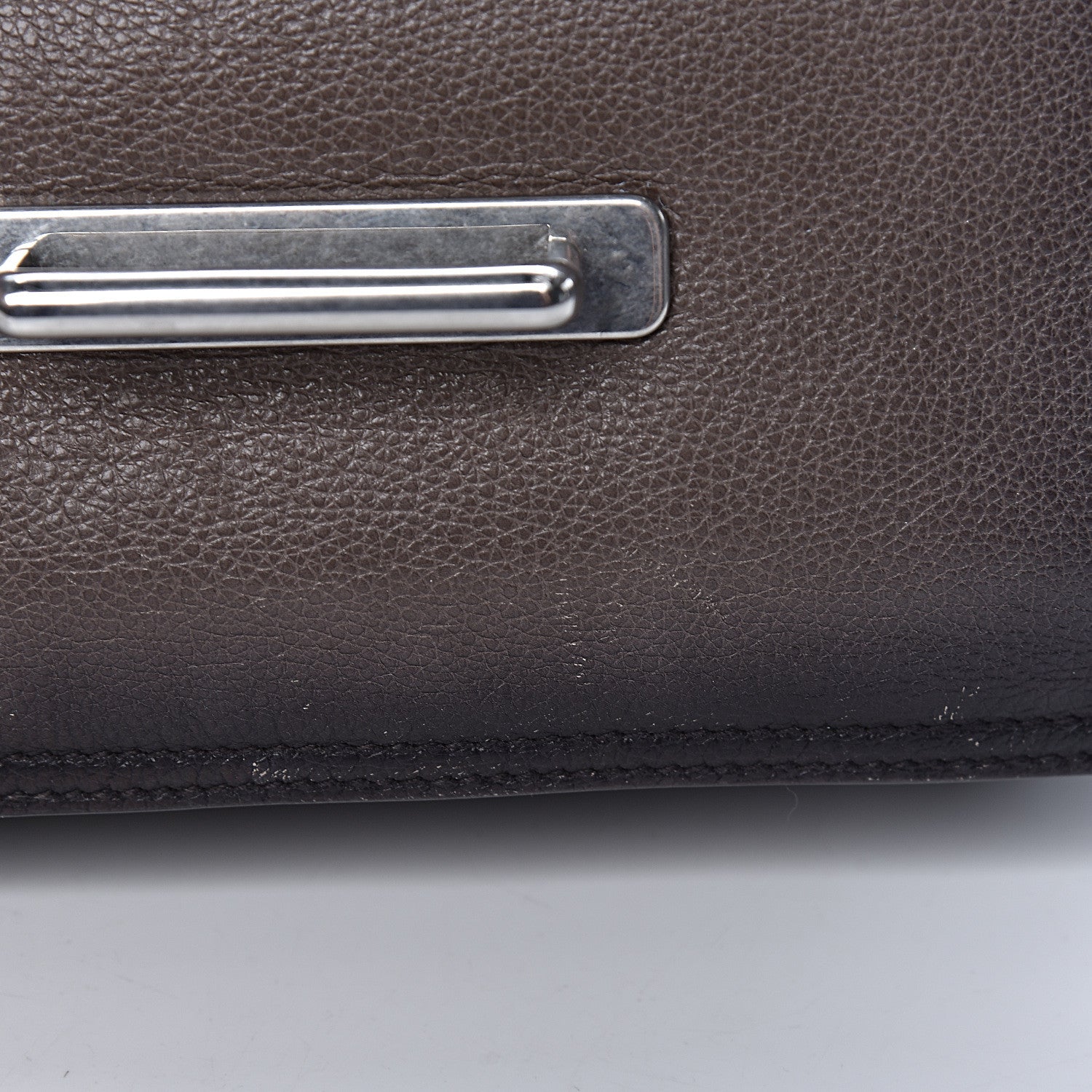 Prada Glace Calfskin Sfumata Cahier Bag Argilla Astrale 13 of 20