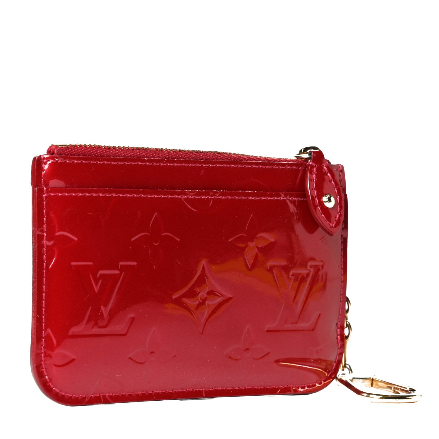 Louis Vuitton Vernis Key Pouch Pomme D'Amour 2 of 5