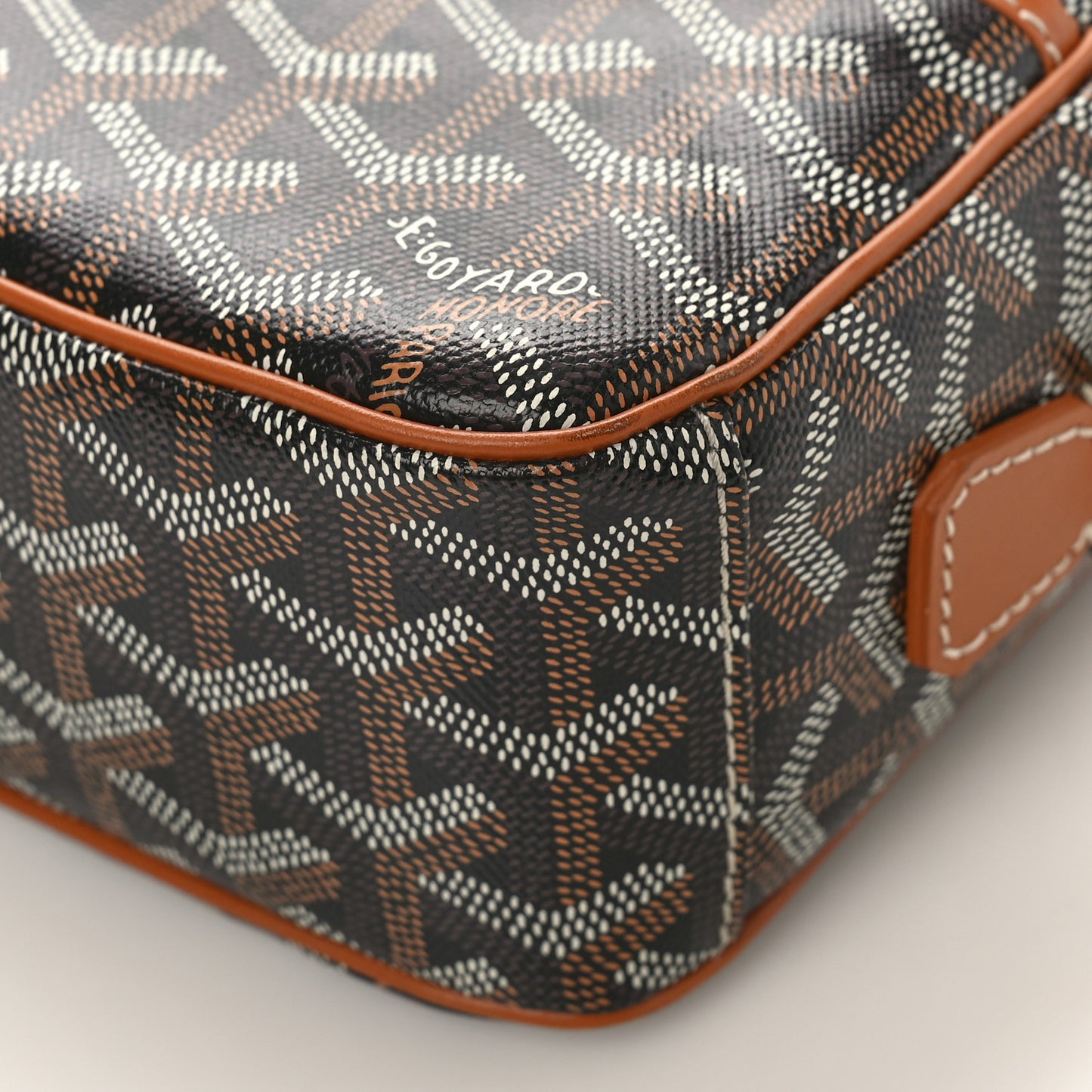Goyardine Sac Cap Vert Black Gold
