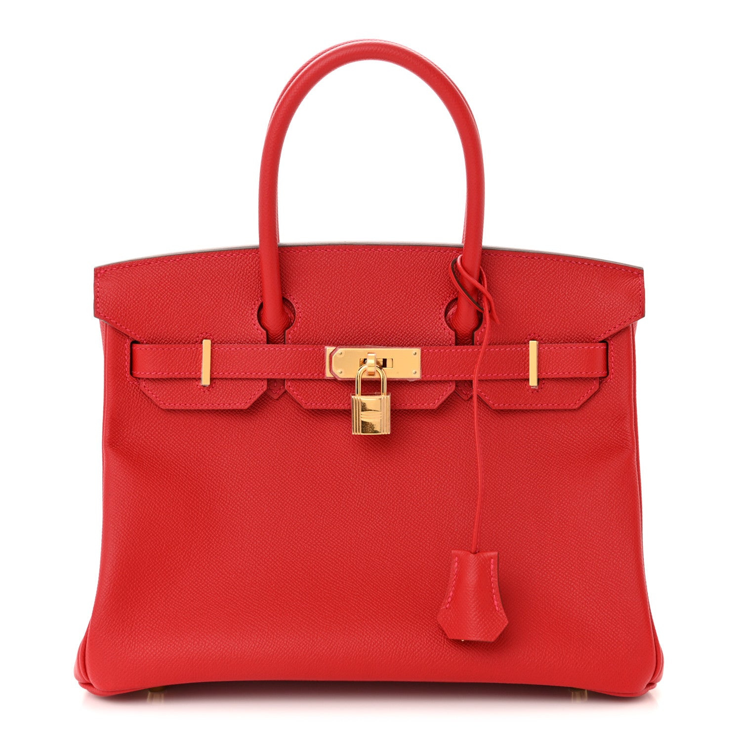 Hermes Epsom Birkin 30 Rouge Casaque 1 of 13