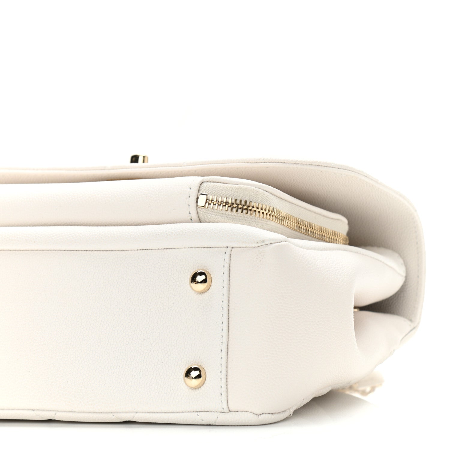 Chanel Caviar Quilted Small Business Affinity Flap White 10 of 10
