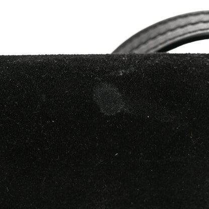 Chloe Suede Calfskin Small Faye Shoulder Bag Black 11 of 11