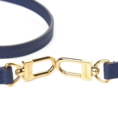 Louis Vuitton Calfskin 16mm Adjustable Shoulder Strap Indigo 3 of 3