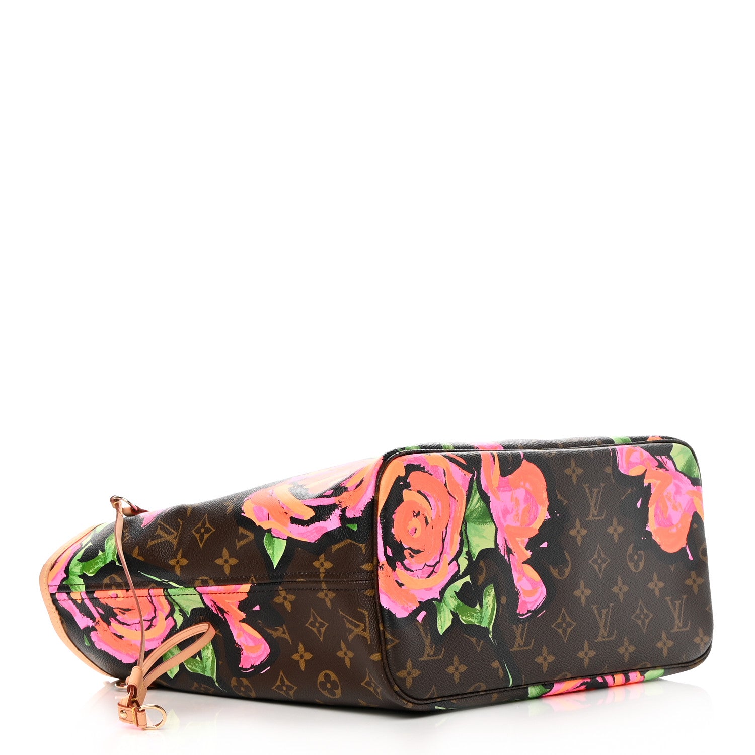 Louis Vuitton Monogram Roses Neverfull MM 4 of 12