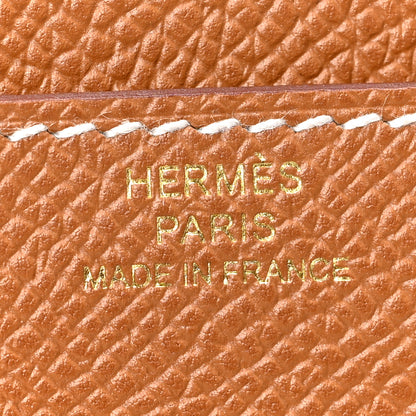 Hermes Epsom Constance Long Wallet To Go Gold 6 of 6