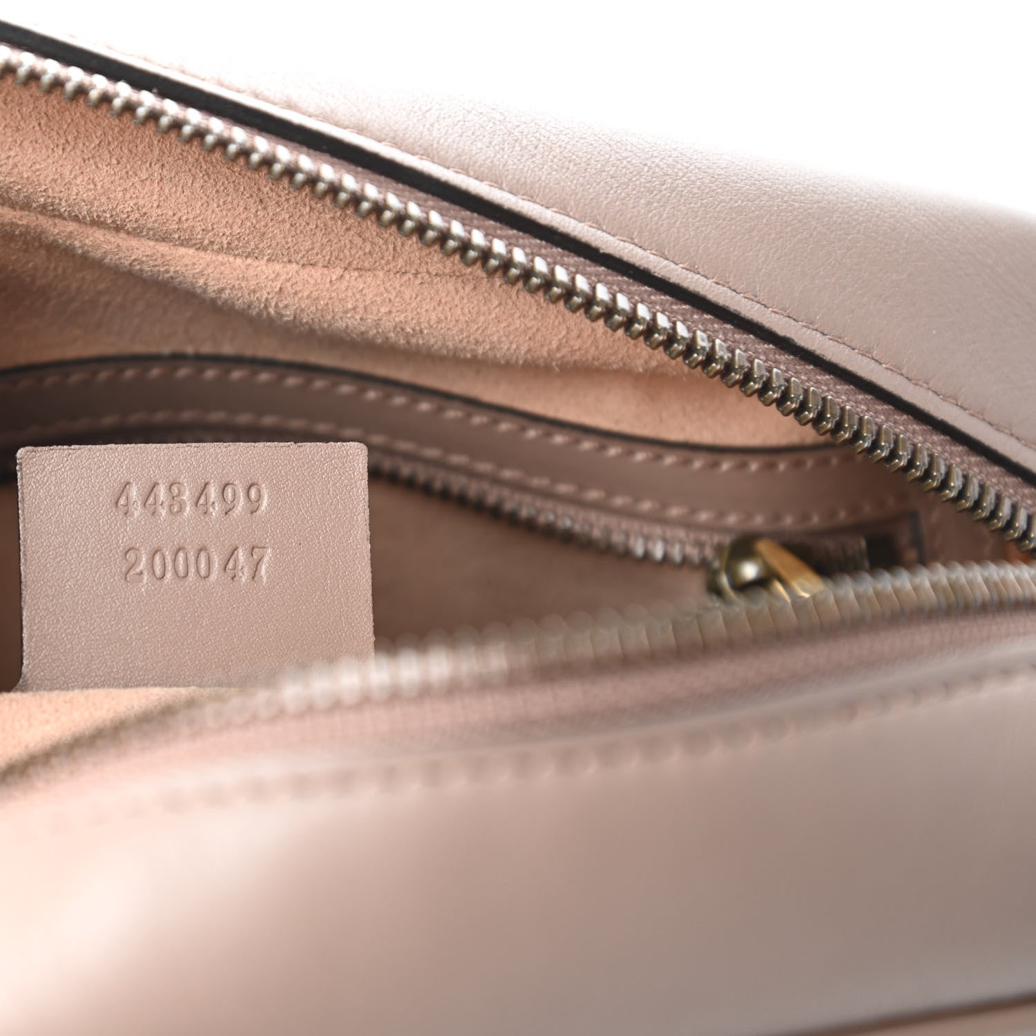 Gucci Calfskin Matelasse Medium GG Marmont Chain Shoulder Bag Porcelain Rose 9 of 10
