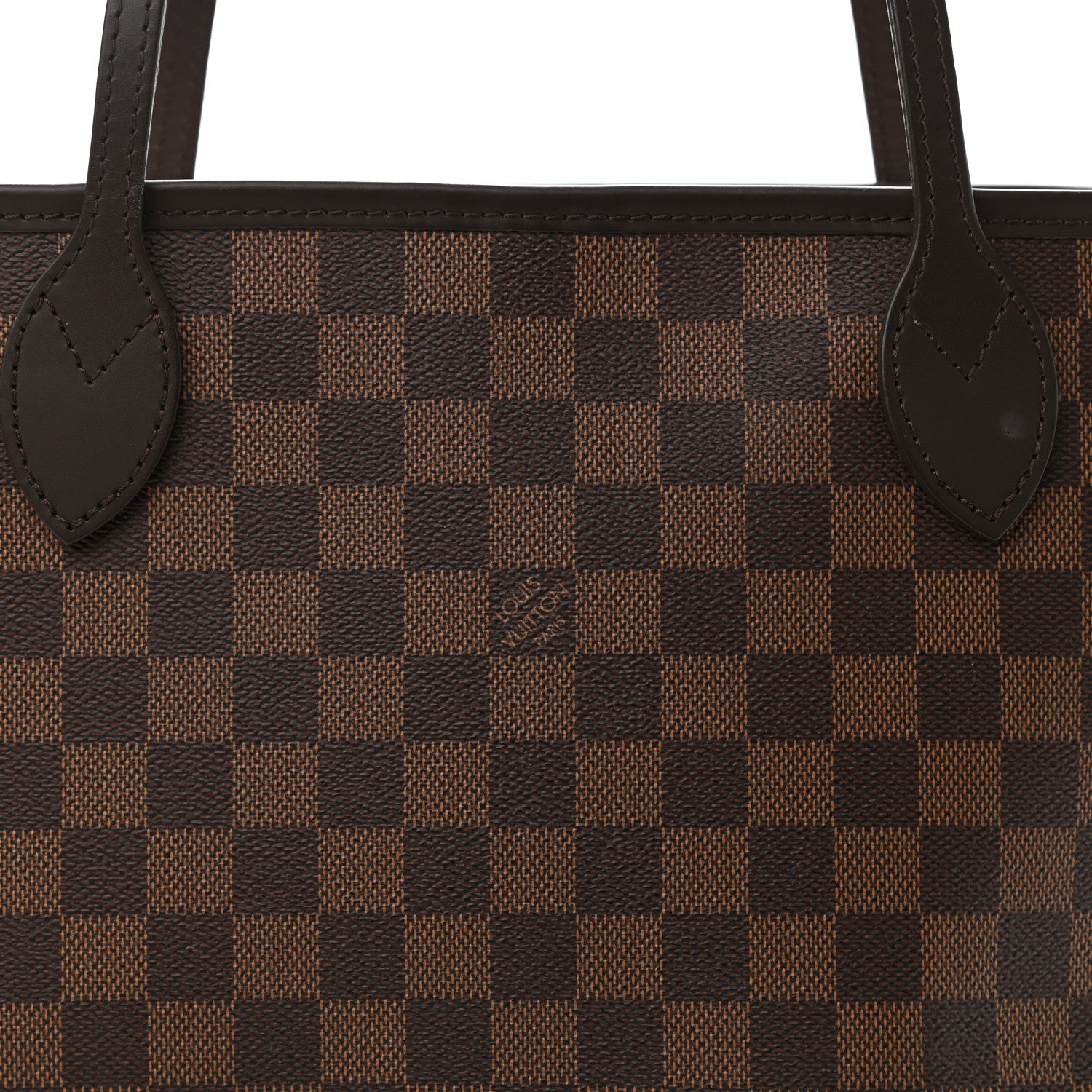Louis Vuitton Damier Ebene Neo Neverfull MM Rose Ballerine 9 of 11