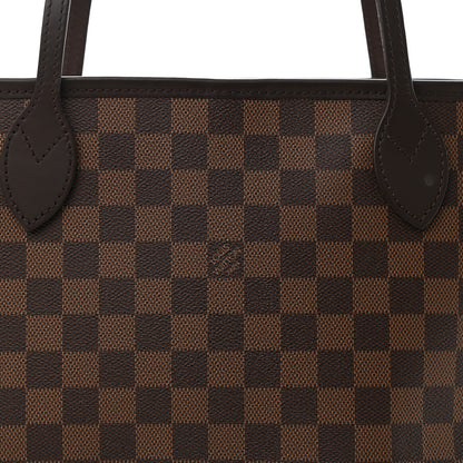 Louis Vuitton Damier Ebene Neo Neverfull MM Rose Ballerine 9 of 11