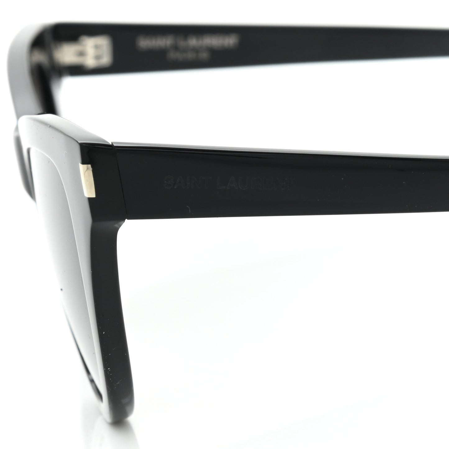 Acetate Cat 3 Cat Eye Sunglasses SL425 Black