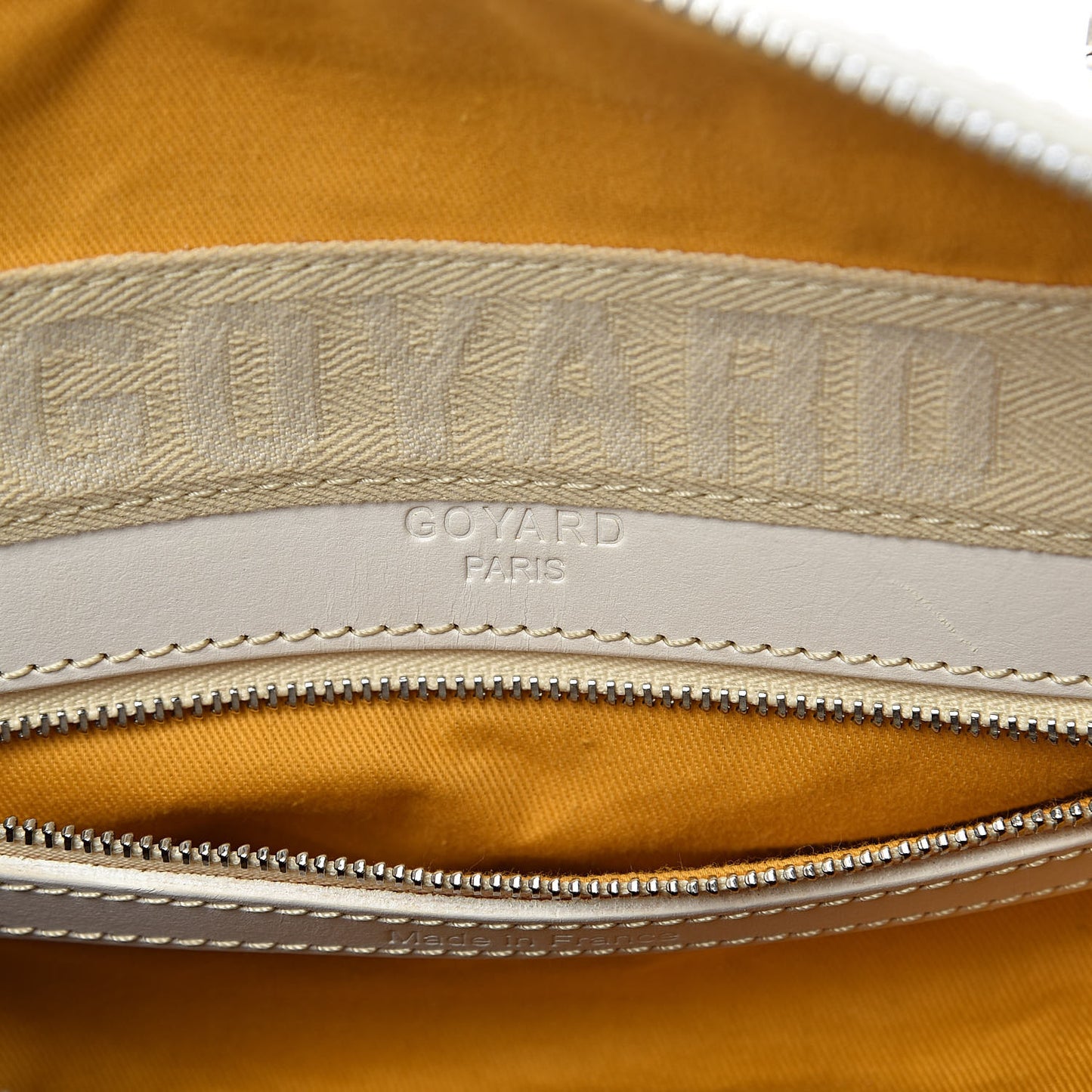 Goyardine Boeing 30 White