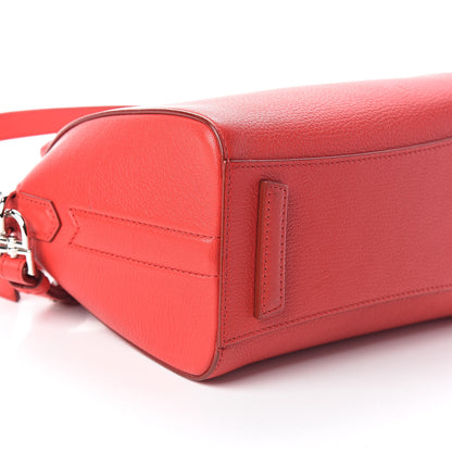 Givenchy Sugar Goatskin Mini Antigona Medium Red 9 of 10