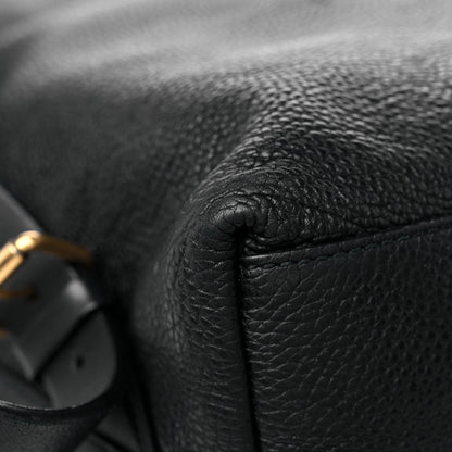 Gucci Calfskin Kingsnake Print Drawstring Backpack Black 10 of 18