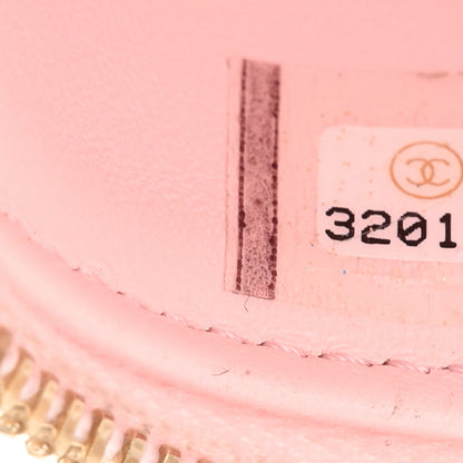 Chanel Caviar Quilted Small Vanity Case With Chain Light Pink 7 of 10