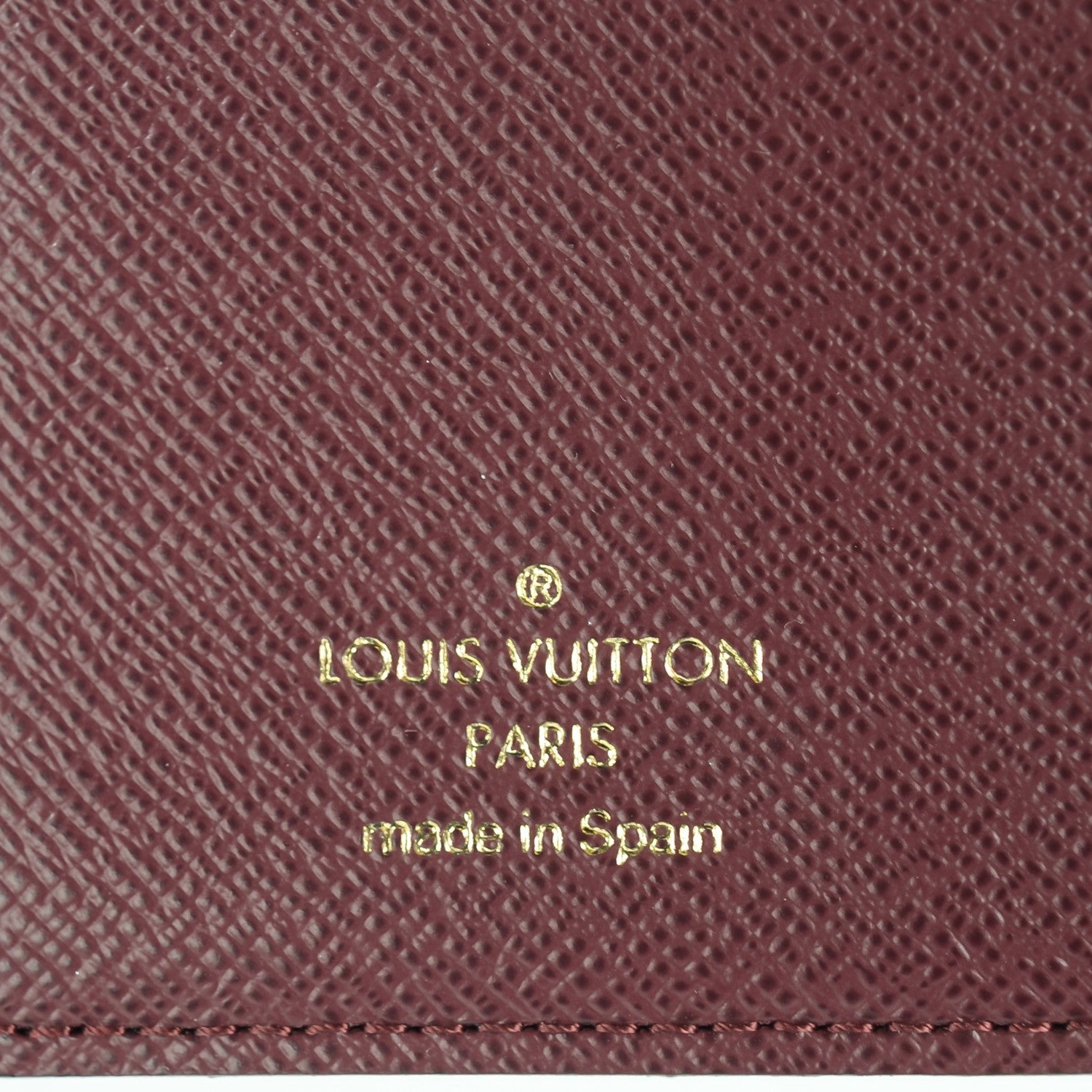 Louis Vuitton Damier Ebene Valise Small Ring Agenda Cover 7 of 8