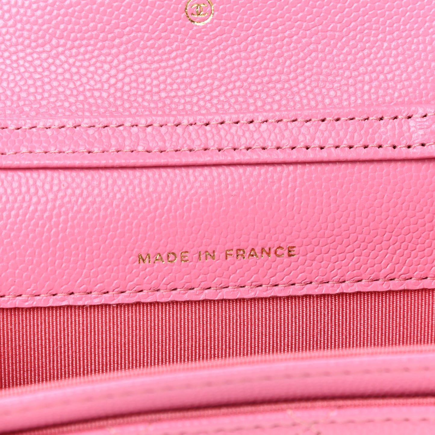 Caviar Quilted Belt Bag Pink