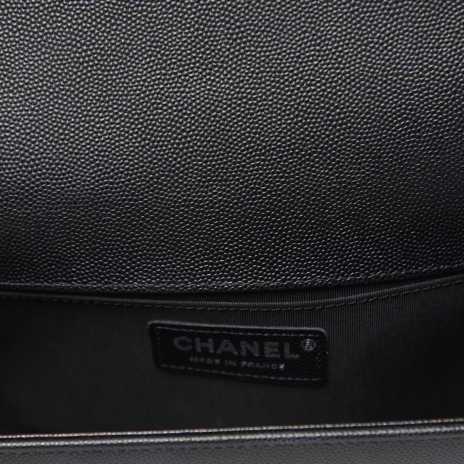 Chanel Caviar Quilted Medium Boy Flap Black 10 of 11