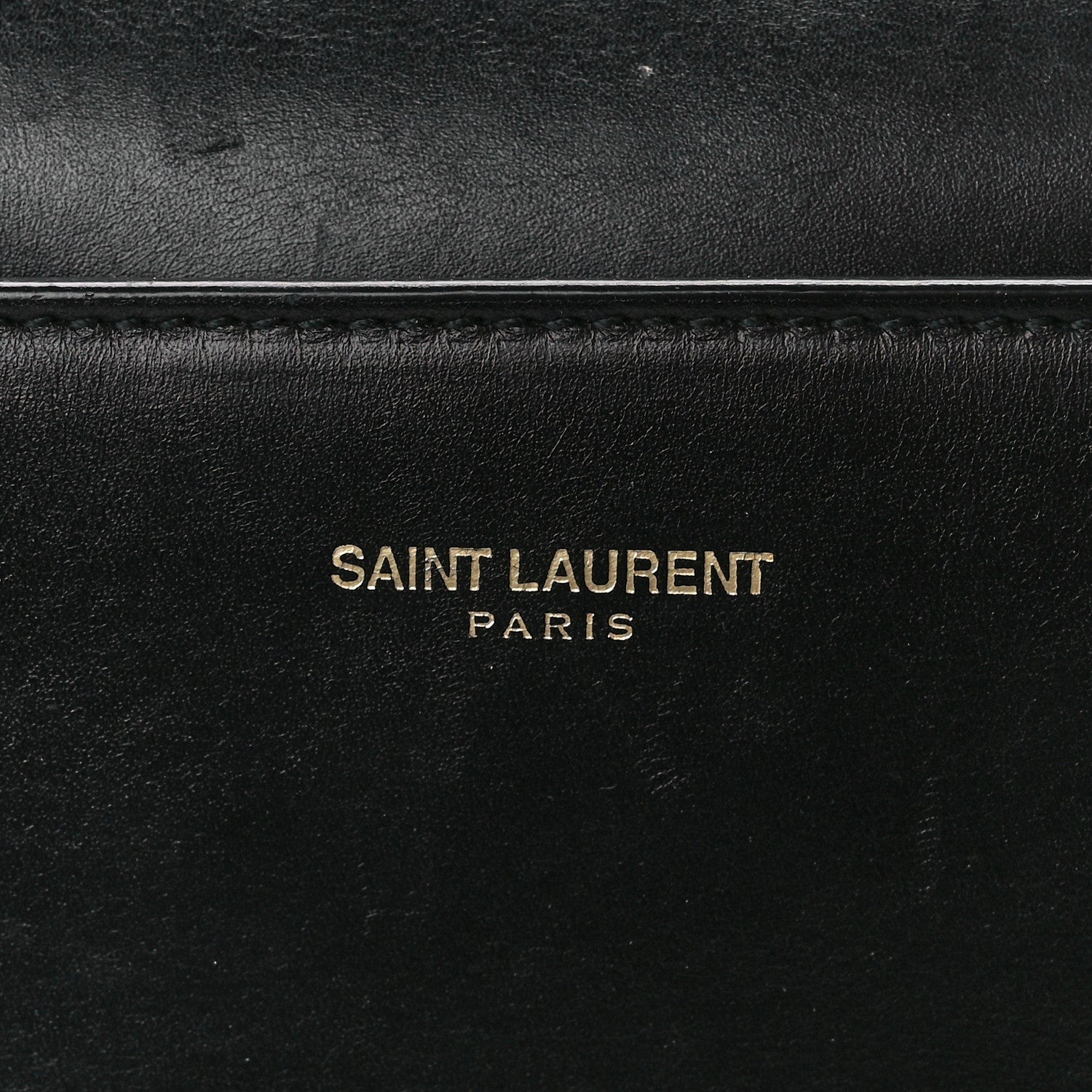 Saint Laurent Calfskin Classic Duffle 6 Black 8 of 13