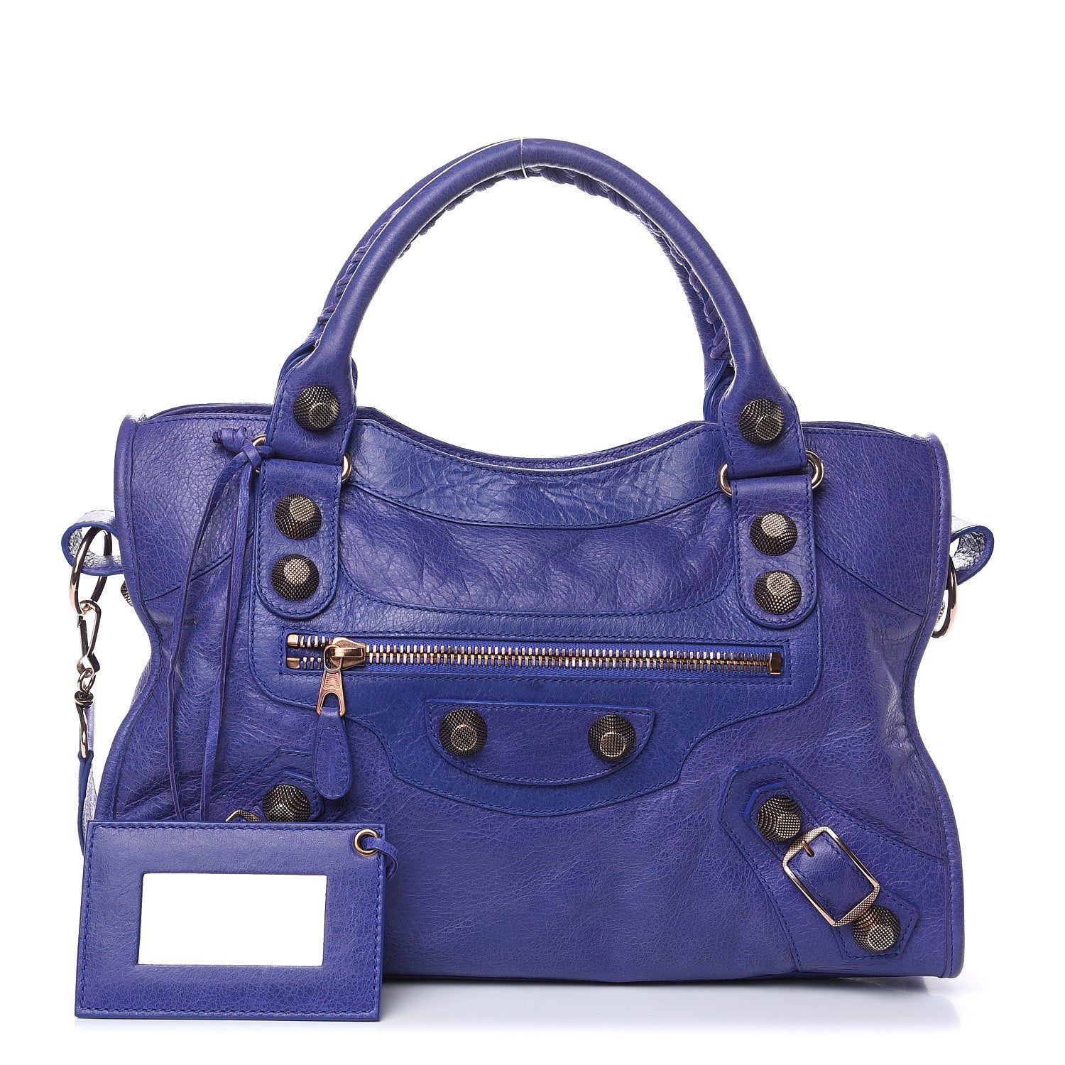 Balenciaga Agneau Giant 21 Rose Gold Hardware City Bleu Lavande 1 of 13