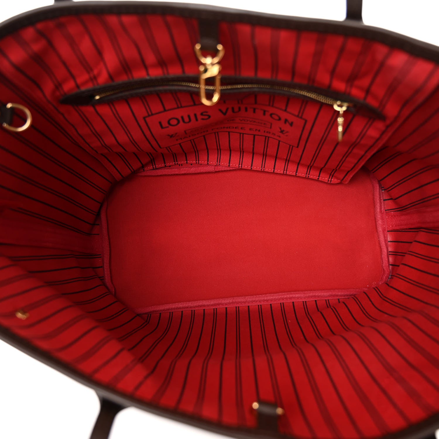 Louis Vuitton Damier Ebene Neo Neverfull MM 6 of 10