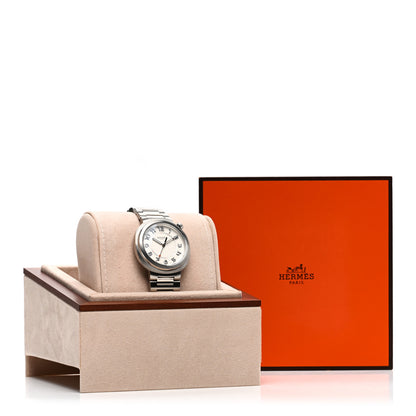 Hermes Stainless Steel 36mm Cut Automatic Watch 5 of 5