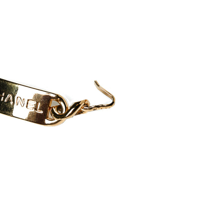 Chanel Lambskin Chain 31 Rue Cambon Medallion Belt Gold Black 4 of 5