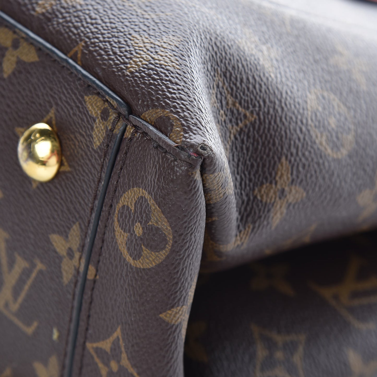 Monogram Flower Tote Coquelicot