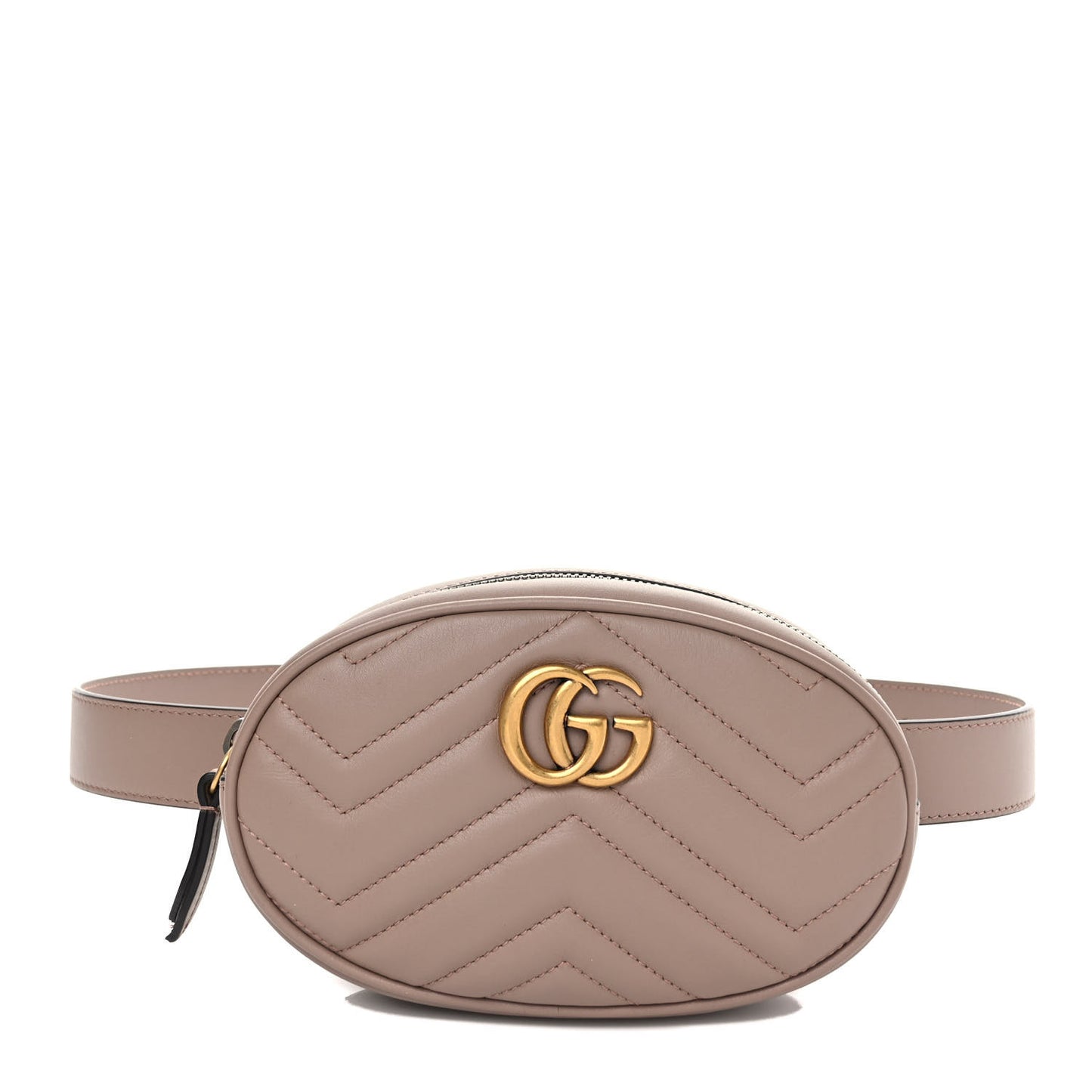 Calfskin Matelasse GG Marmont Belt Bag 85 34 Porcelain Rose