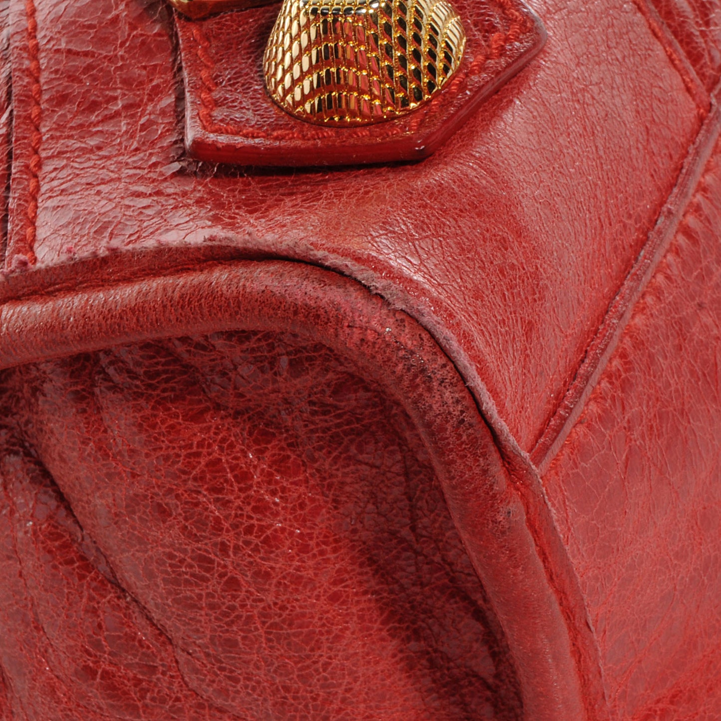 Chevre Giant 21 Gold Hardware City Vermillion