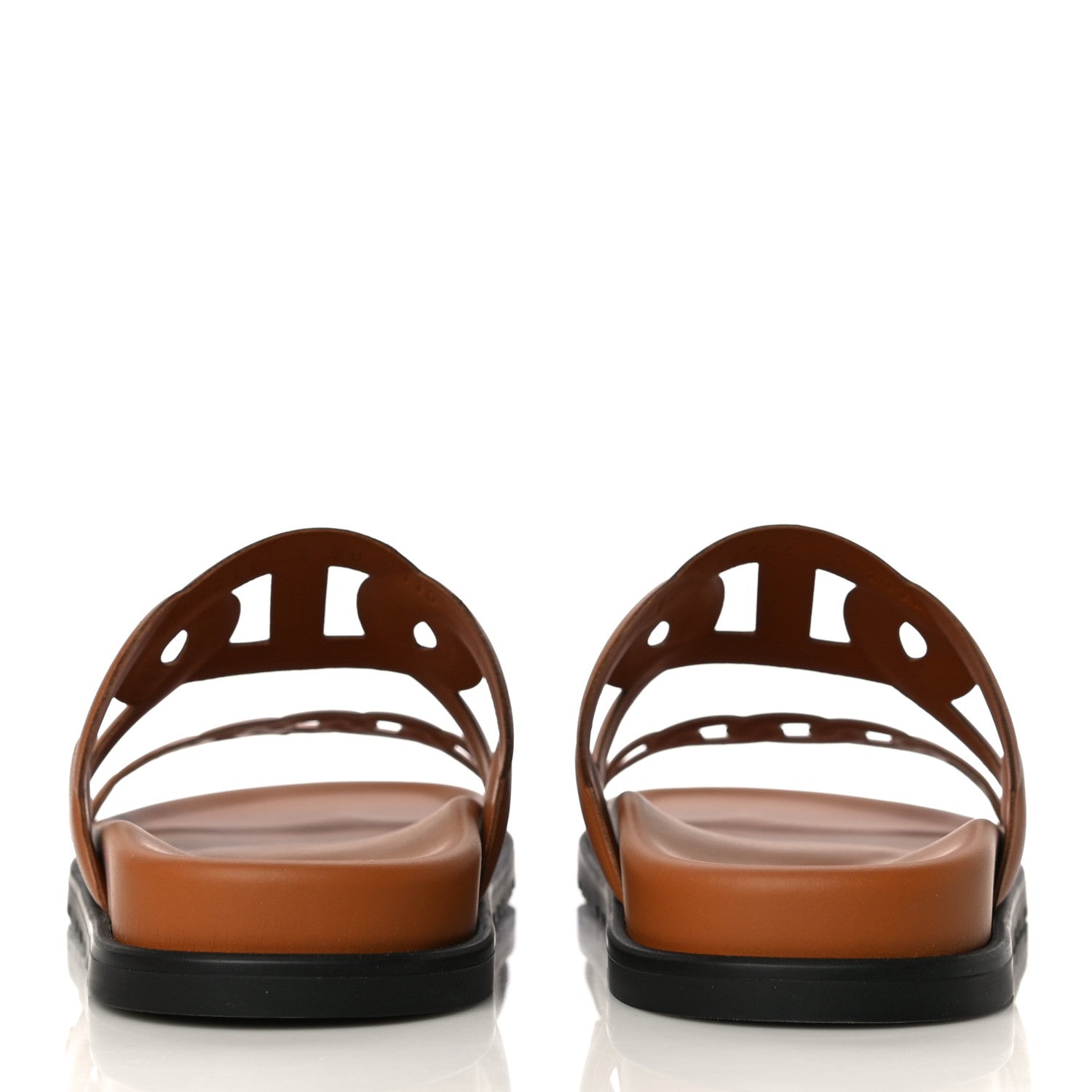 Hermes Nappa Extra Sandals 38 Naturel 6 of 11