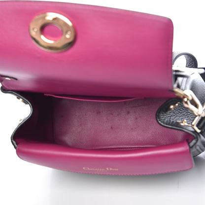 Christian Dior Bullcalf Mini Be Dior Flap Black Rose Indien 5 of 11