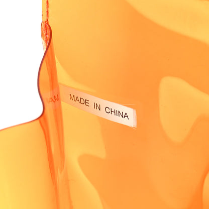 Hermes Vinyl Souvenir De L'Exposition Kelly Orange 6 of 9