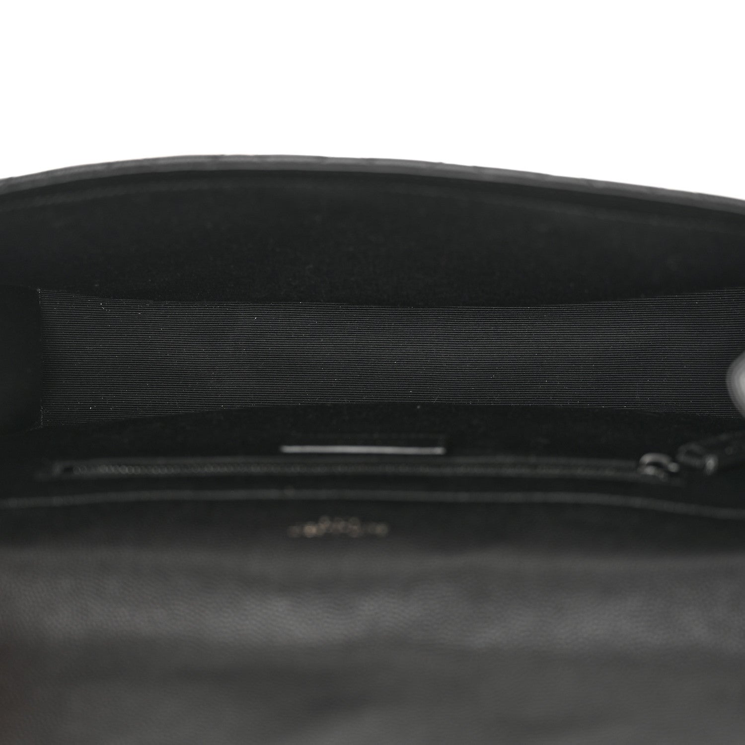 Saint Laurent Grain De Poudre Textured Mixed Matelasse Large Triquilt Monogram Monochrome Satchel Black 5 of 10