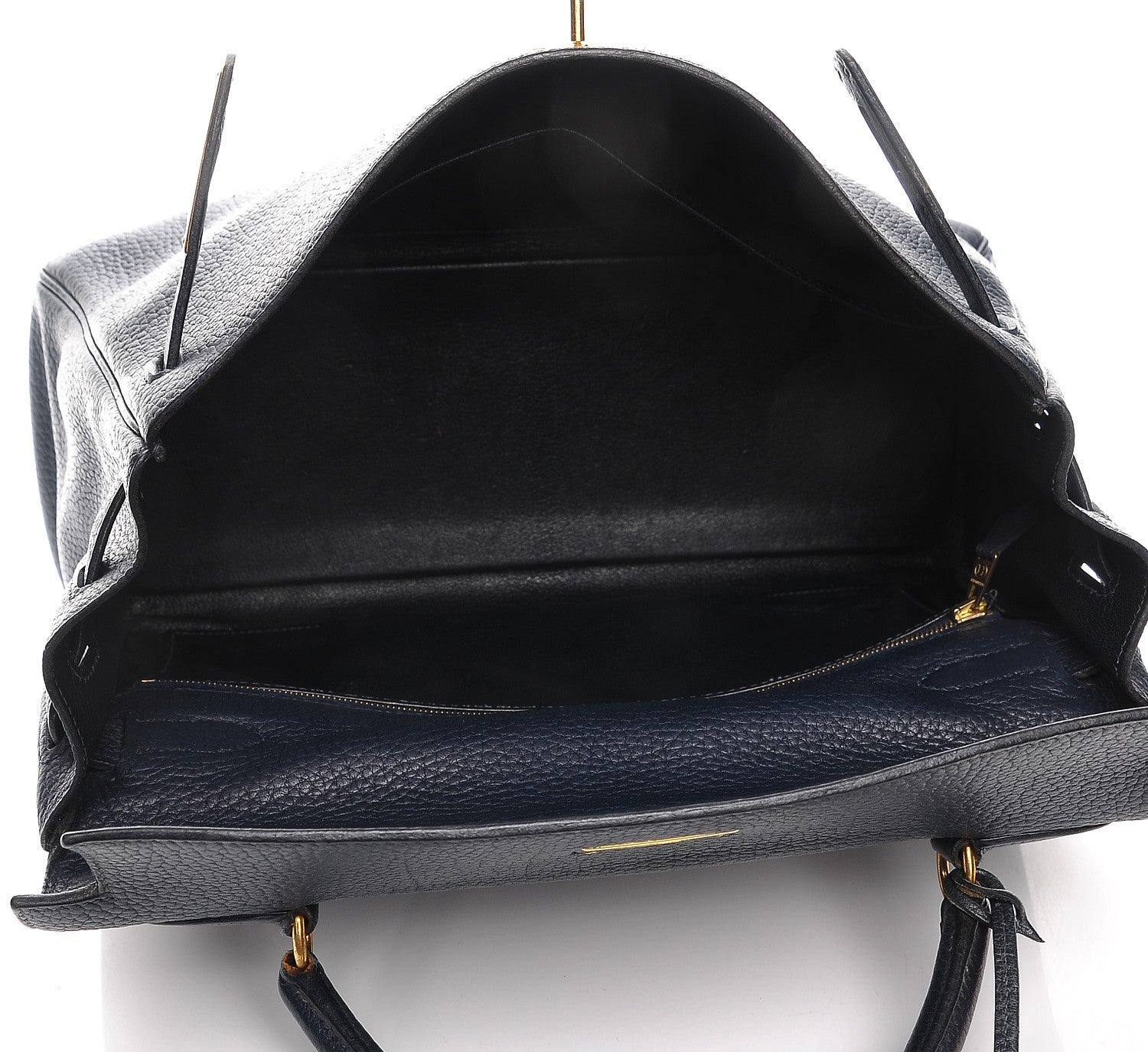 Hermes Fjord Kelly Retourne 32 Bleu Marine 7 of 29