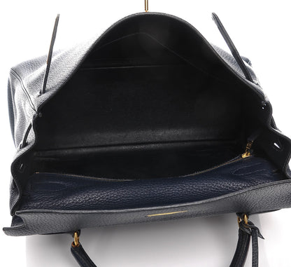 Hermes Fjord Kelly Retourne 32 Bleu Marine 7 of 29