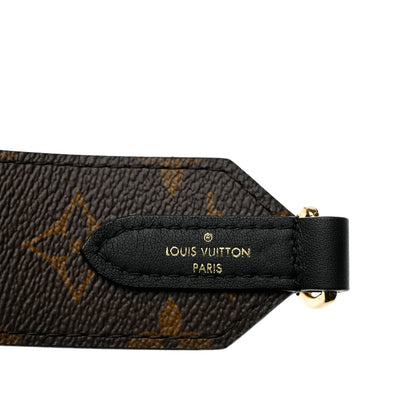 Louis Vuitton Monogram Letter Bandouliere Shoulder Strap Black 3 of 6