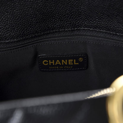 Chanel Caviar Quilted Grand Shopping Tote GST Black 8 of 10