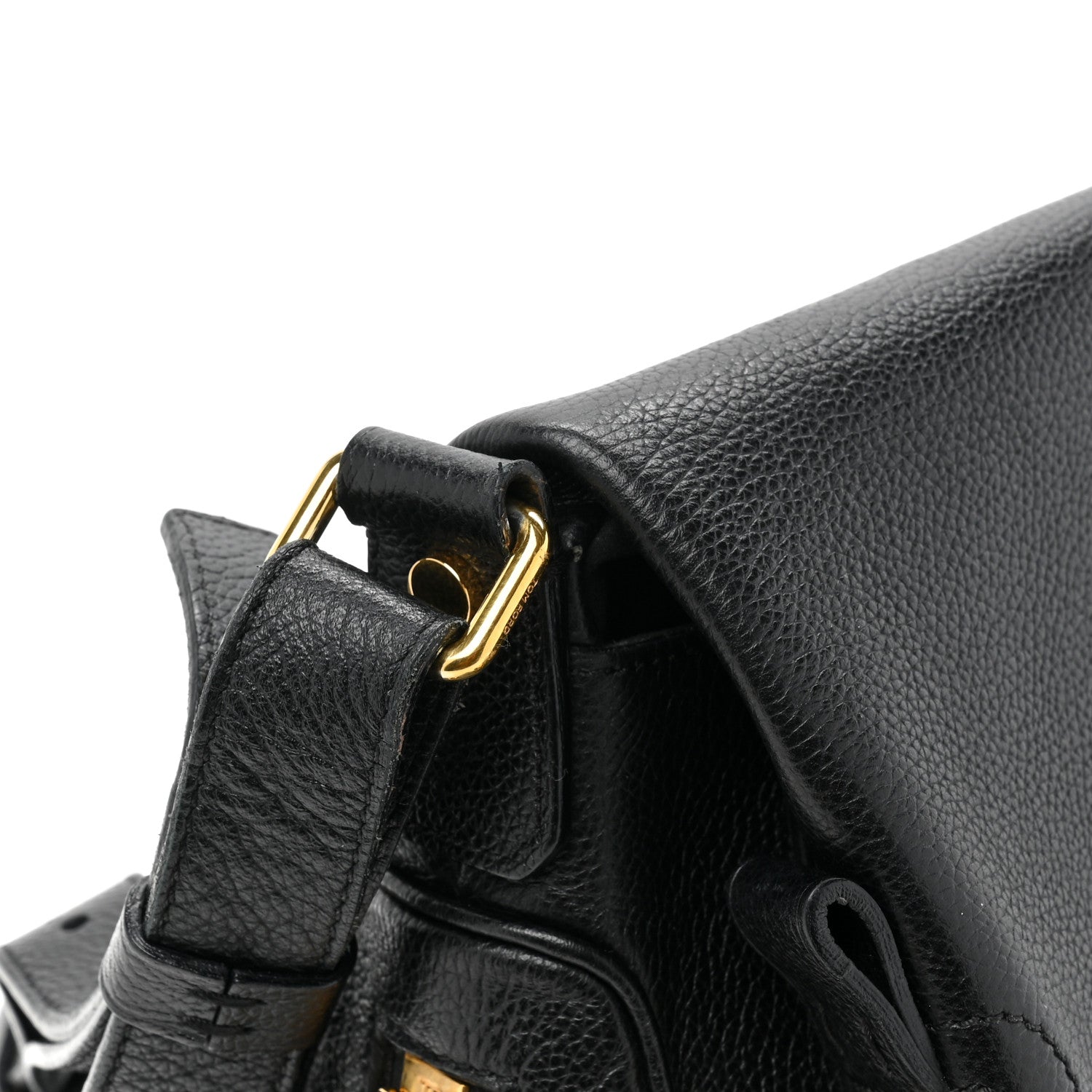 Tom Ford Grained Calfskin Medium Jennifer Crossbody Bag Black 13 of 18