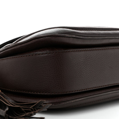 Gucci Calfskin Medium New Bamboo Top Handle Bag Brown 10 of 11