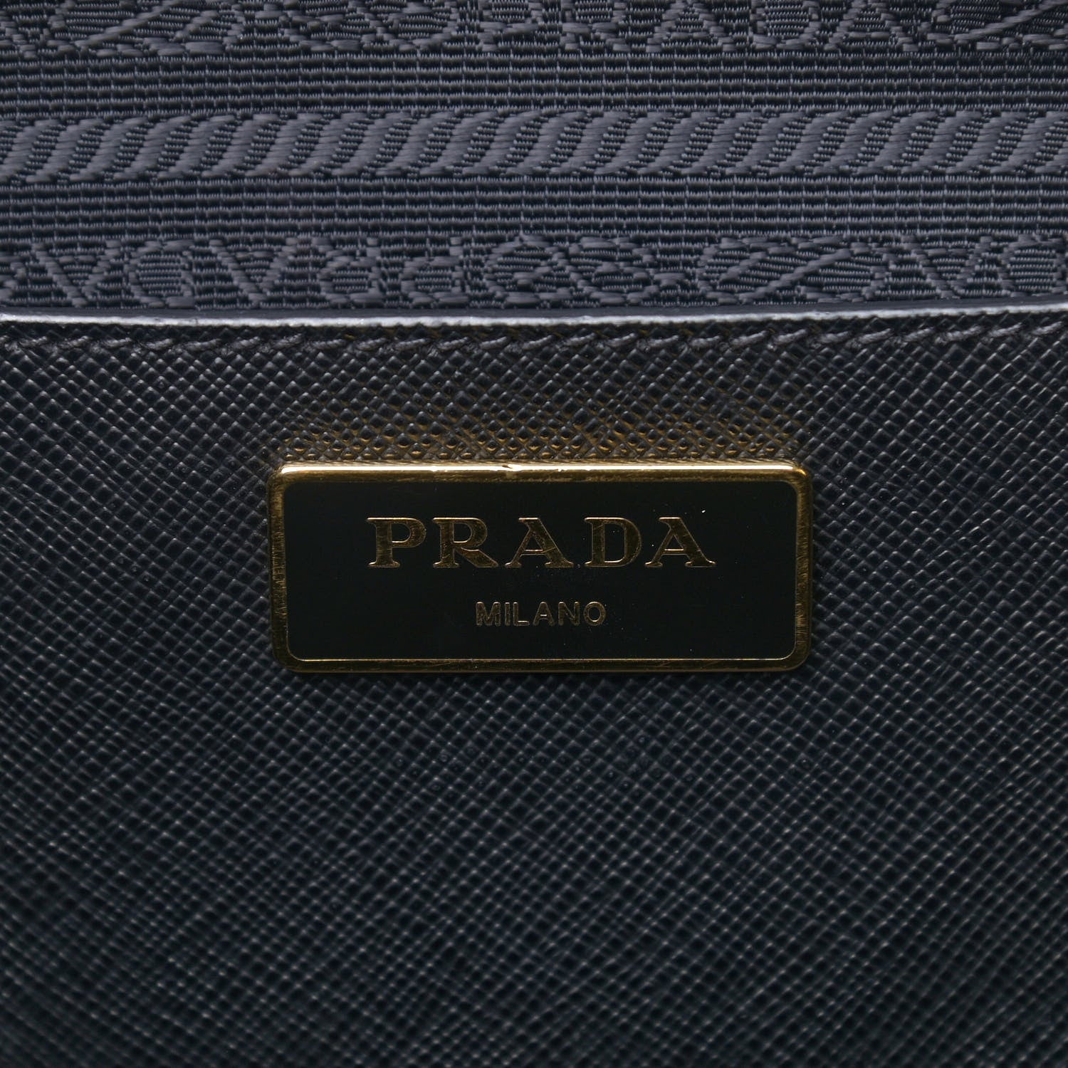 Prada Saffiano Medium Galleria Double Zip Tote Black 6 of 11