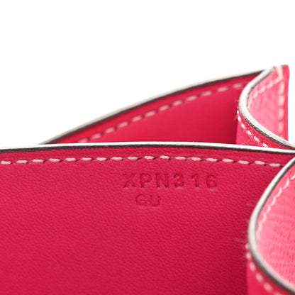 Hermes Epsom Constance 24 Rose Tyrien 6 of 11