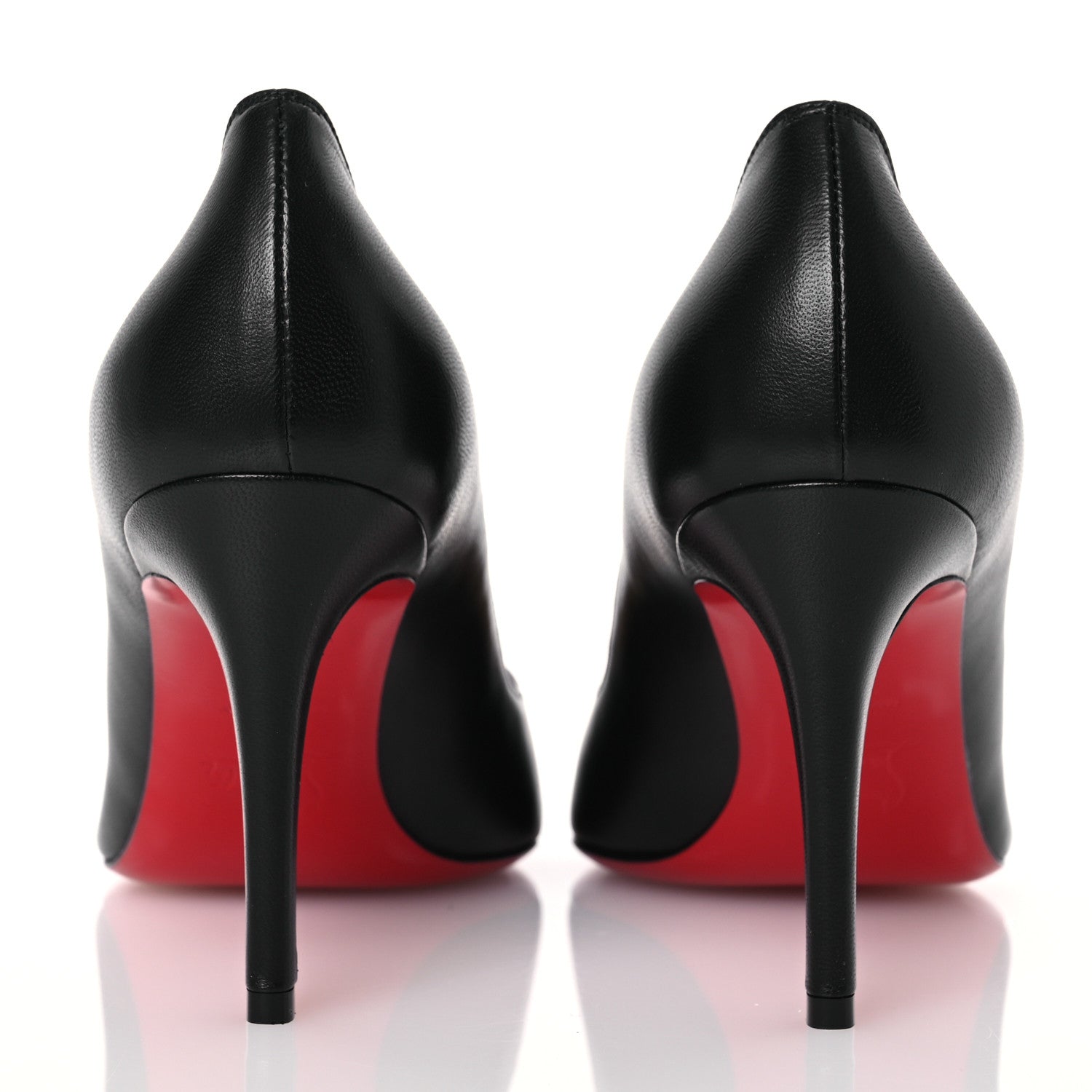 Christian Louboutin Shiny Nappa Pigalle Follies 85 Pumps 38 Black 5 of 9