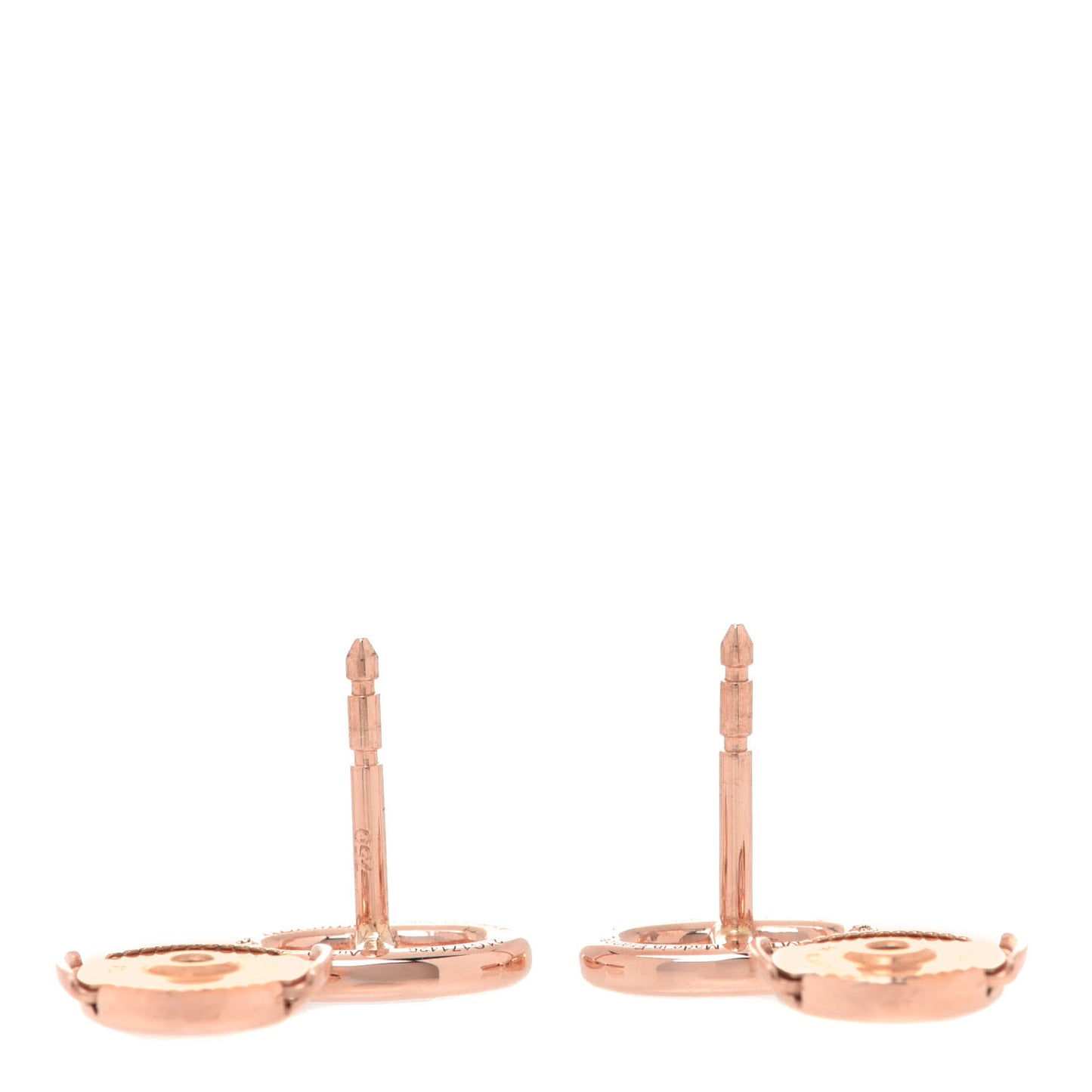 18K Rose Gold TPM Farandole Stud Earrings