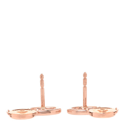 Hermes 18K Rose Gold TPM Farandole Stud Earrings 3 of 5