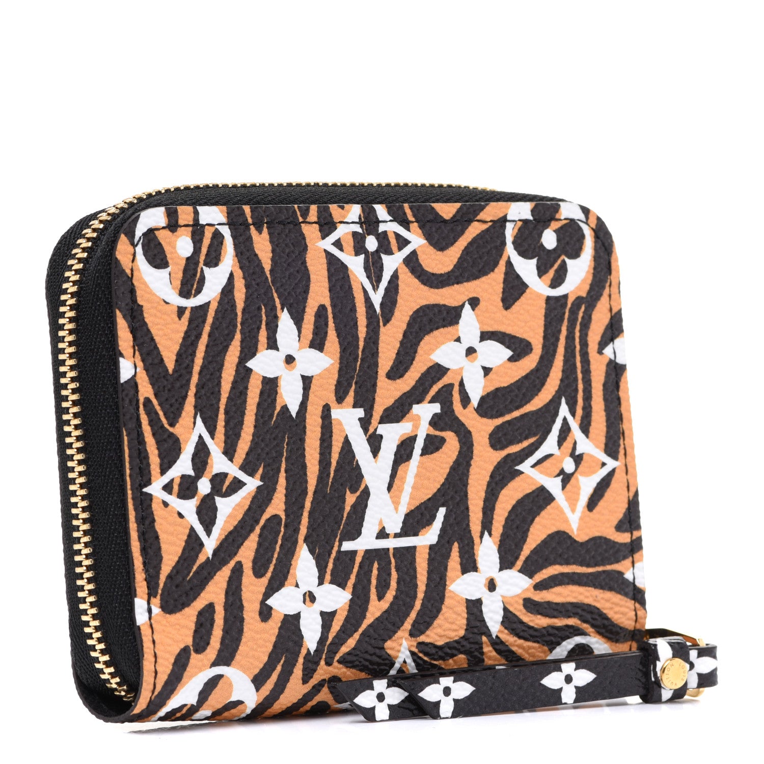 Louis Vuitton Monogram Giant Jungle Zippy Coin Purse Black 3 of 7