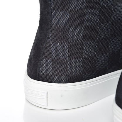 Louis Vuitton Damier Cobalt Tattoo Sneaker Boots 6 7 of 10