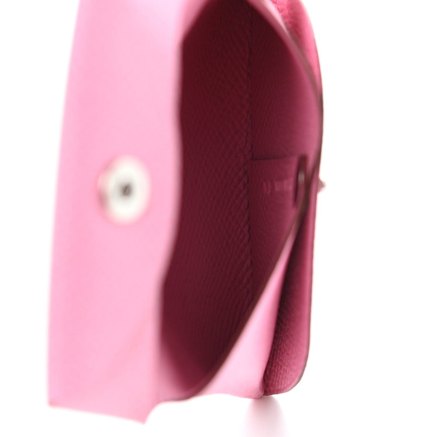 Hermes Epsom Bastia Coin Purse 5P Pink 5 of 7