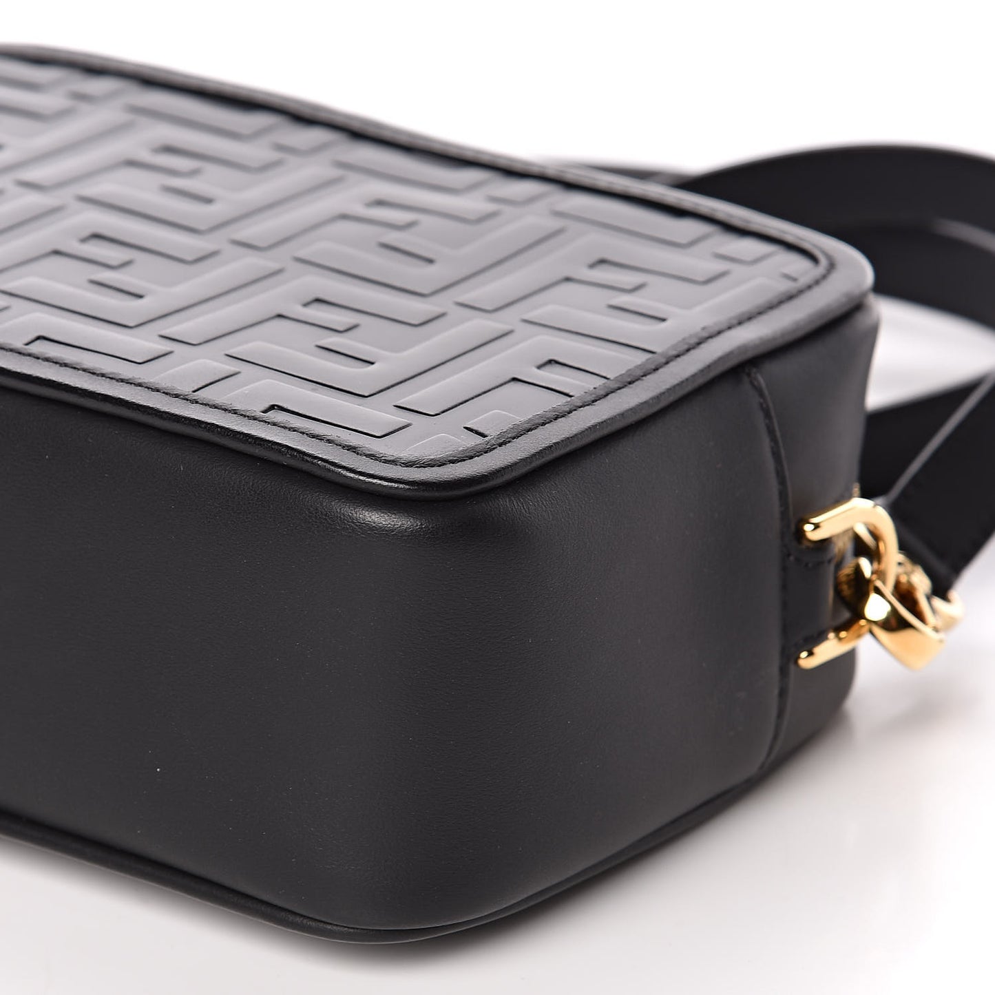 Vitello Century FF 1974 Embossed Mini Camera Case Black
