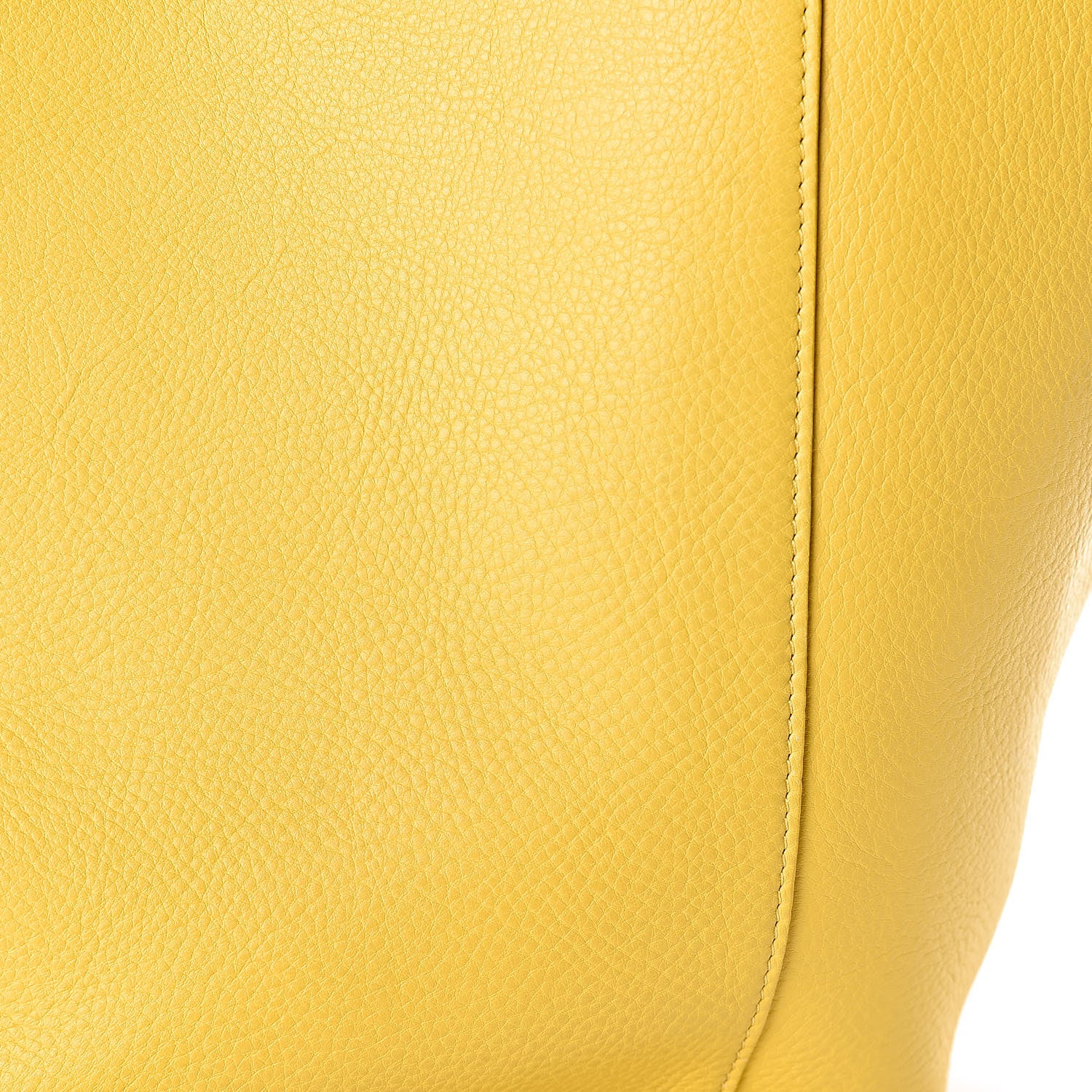 Celine Supple Calfskin Medium Horizontal Cabas Phantom Sun Yellow 9 of 12